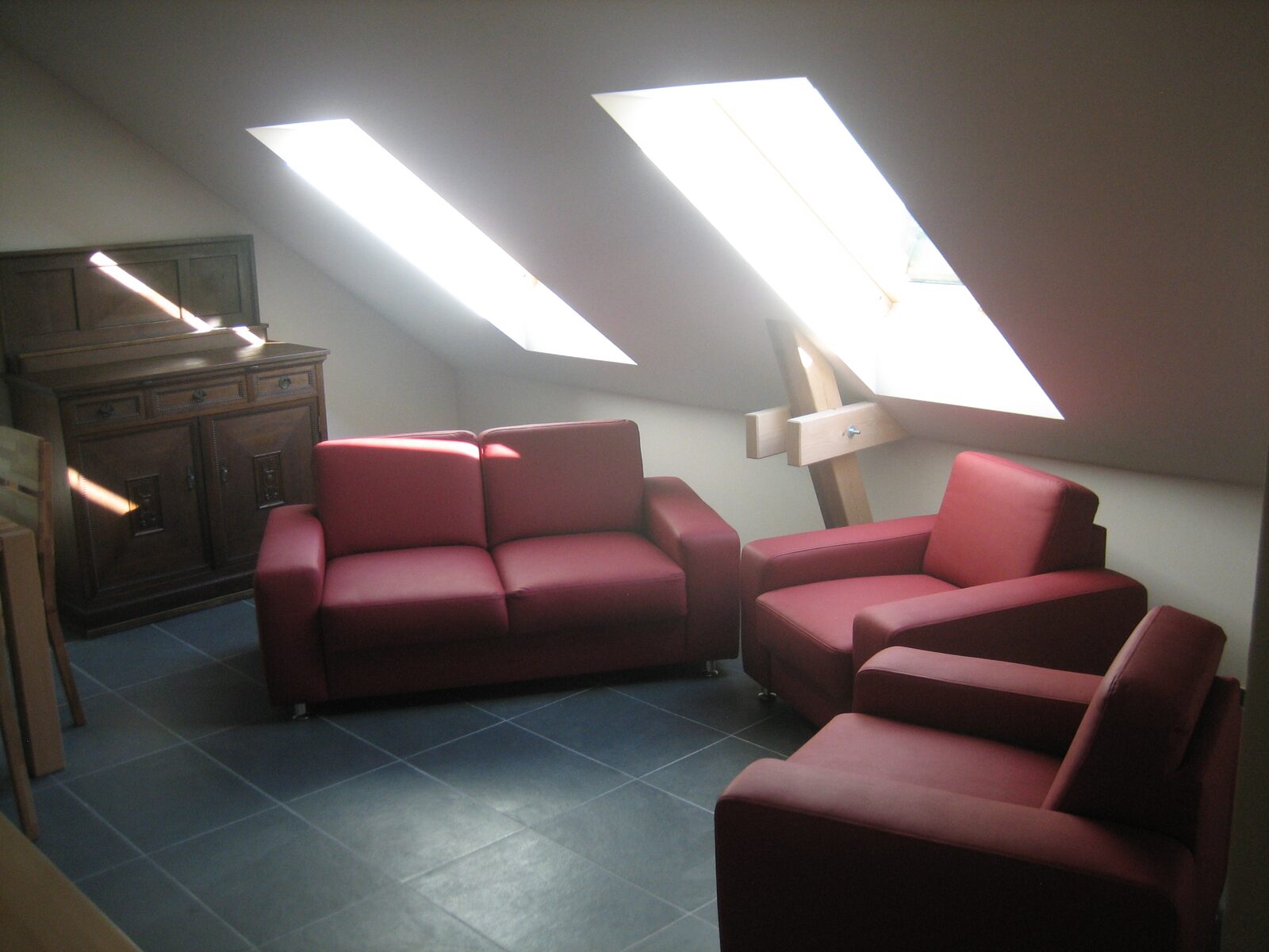 Schlafzimmer mit Doppelbett