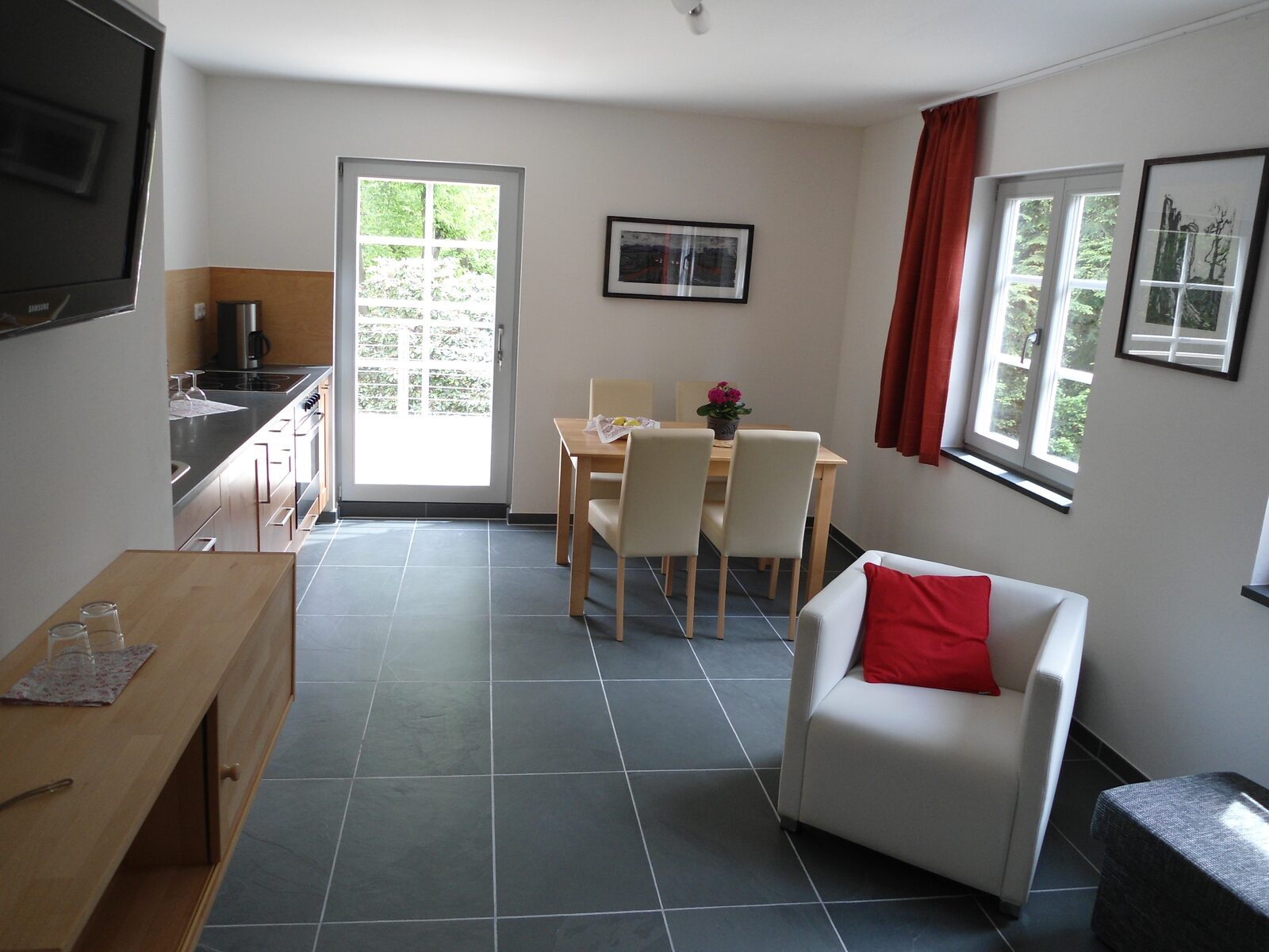 Wohnzimmer der Wohnung 2