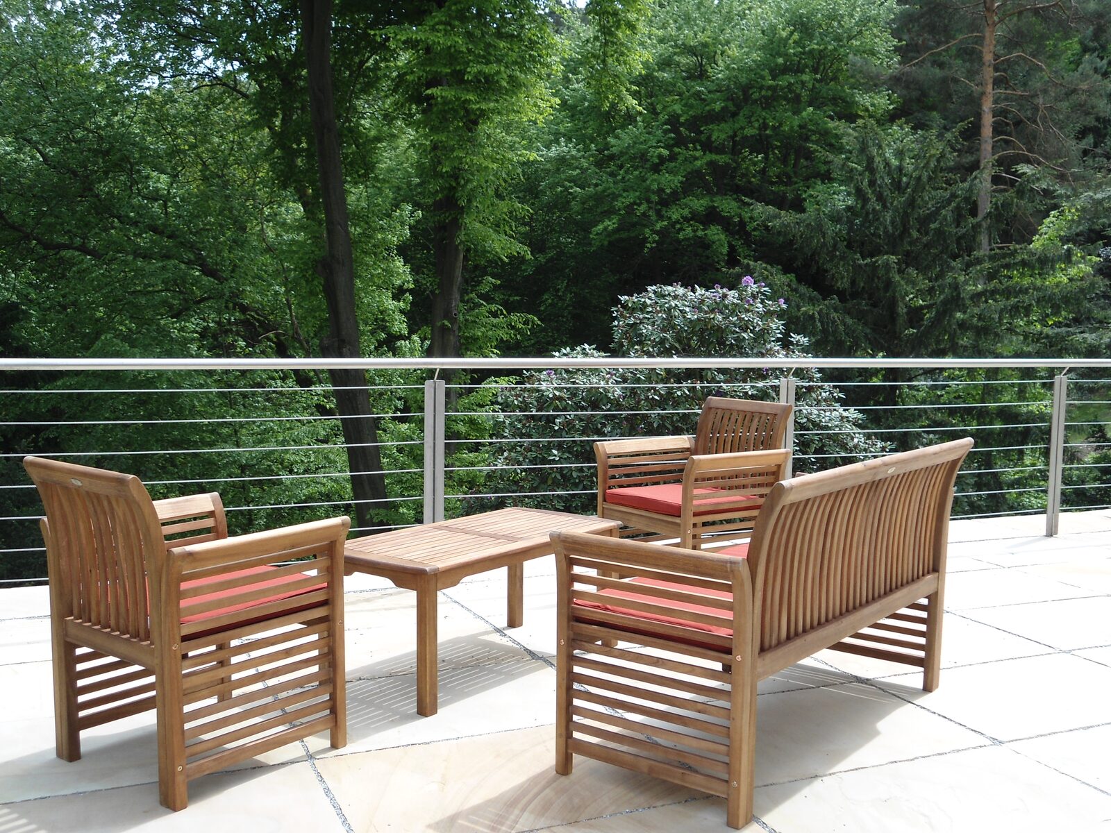 Blick von der großen Terrasse